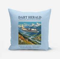 Thumbnail for Handley Page HPR.7 Dart Herald - Poster - Pillow - Light Blue