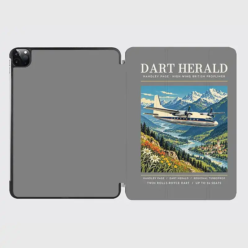 Handley Page HPR.7 Dart Herald - Poster - iPad Case - Gray