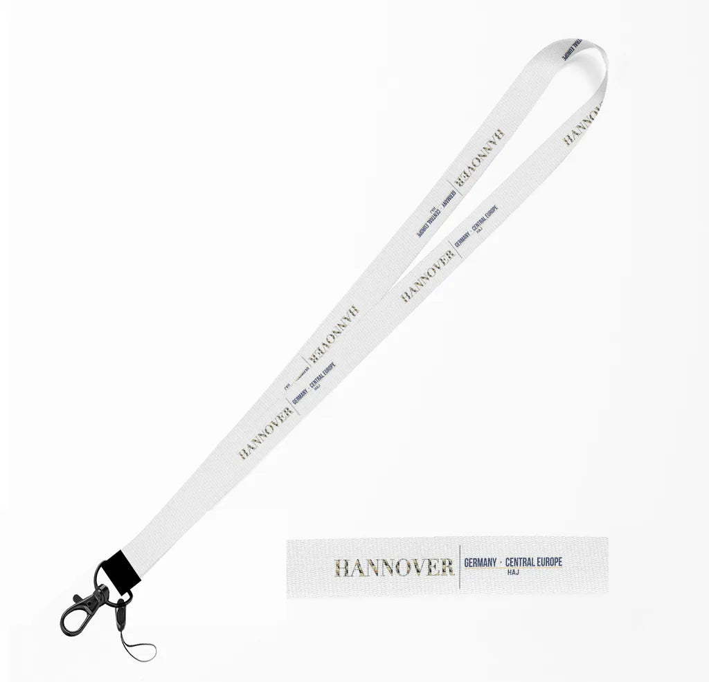 Hannover City Series lanyard - white