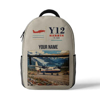 Thumbnail for Harbin Y-12E - 3D Backpack - Beige + Name