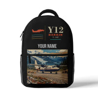 Thumbnail for Harbin Y-12E - 3D Backpack - Black + Name