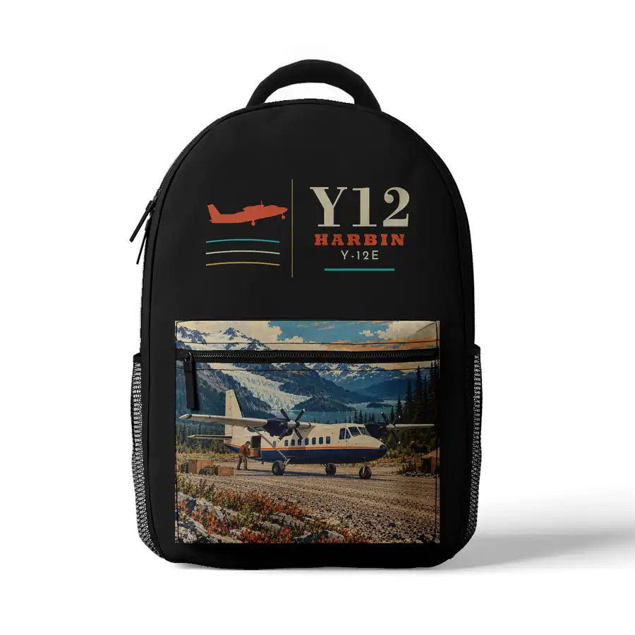Harbin Y-12E - 3D Backpack - Black