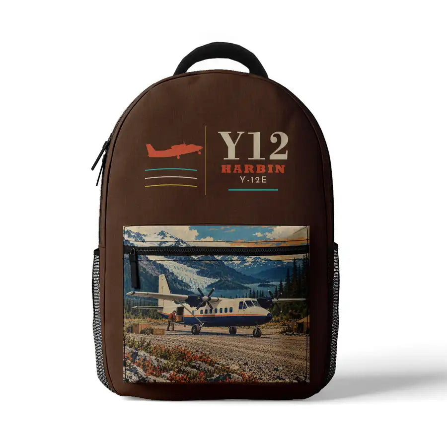 Harbin Y-12E - 3D Backpack - Brown