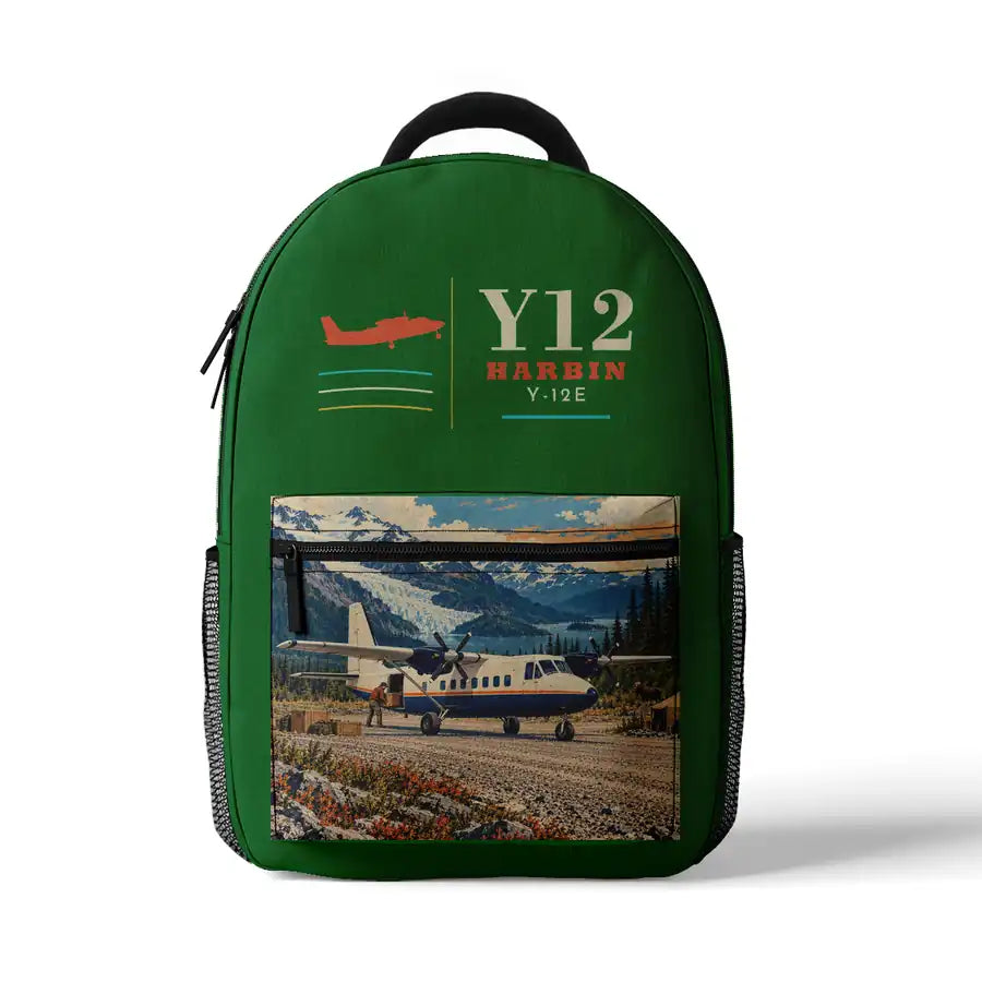 Harbin Y-12E - 3D Backpack - Green