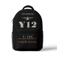 Thumbnail for Harbin Y-12E - 3D Backpack - Heritage + Name - Black