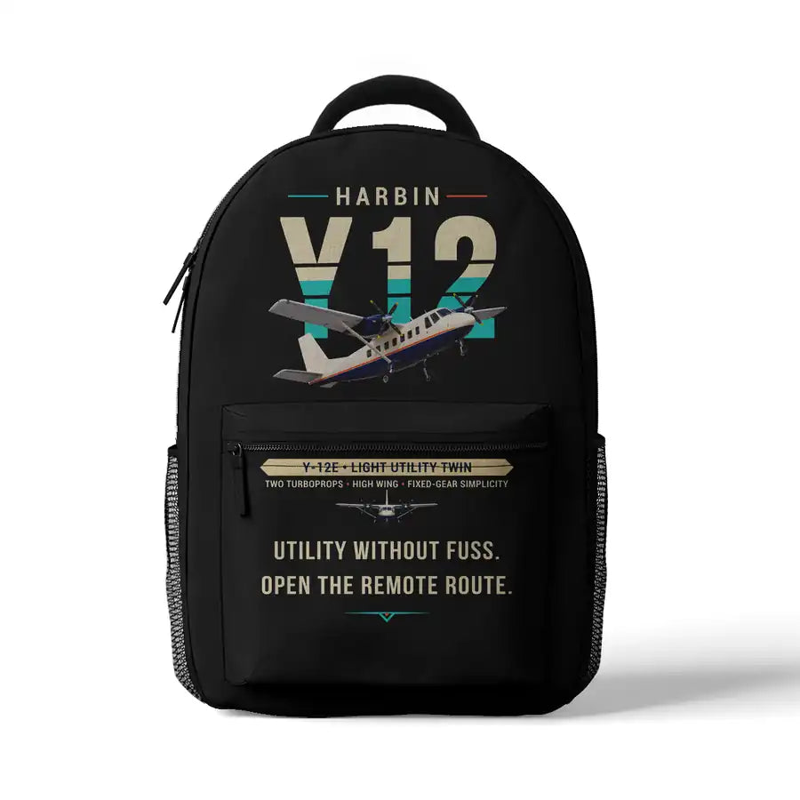 Harbin Y-12E - 3D Backpack - Original - Black