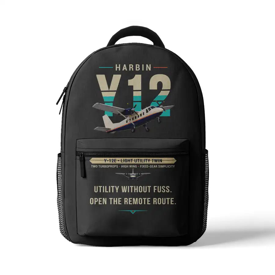Harbin Y-12E - 3D Backpack - Original - Gray