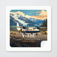 Thumbnail for Harbin Y-12E - 3D + Name - Square Sticker - Peel