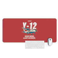 Thumbnail for Harbin Y-12E - Cartoon - Desk Mat - Red