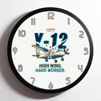 Thumbnail for Harbin Y-12E - Cartoon - Framed - White