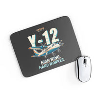 Thumbnail for Harbin Y-12E - Cartoon - Mouse Pad - Black