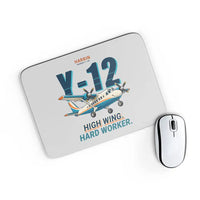 Thumbnail for Harbin Y-12E - Cartoon - Mouse Pad - Light Gray