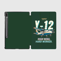 Thumbnail for Harbin Y-12E - Cartoon - Samsung Tablet - Dark Green