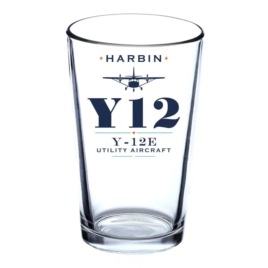 Harbin Y-12E - Heritage - Beer & Water Glass