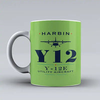 Thumbnail for Harbin Y-12E - Heritage - Mug - Light Green