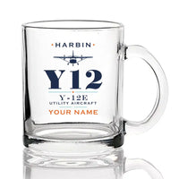 Thumbnail for Harbin Y-12E - Heritage + Name - Coffee & Tea Glass