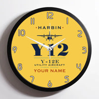 Thumbnail for Harbin Y-12E - Heritage + Name - Framed - Yellow