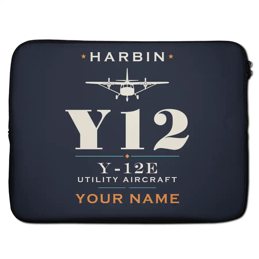 Harbin Y-12E - Heritage + Name - Laptop Sleeve