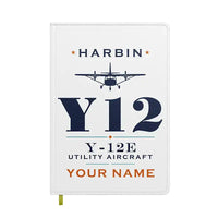 Thumbnail for Harbin Y-12E - Heritage + Name - Notebook - White