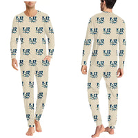 Thumbnail for Harbin Y-12E - Men Pajamas - Cartoon Pattern - Beige