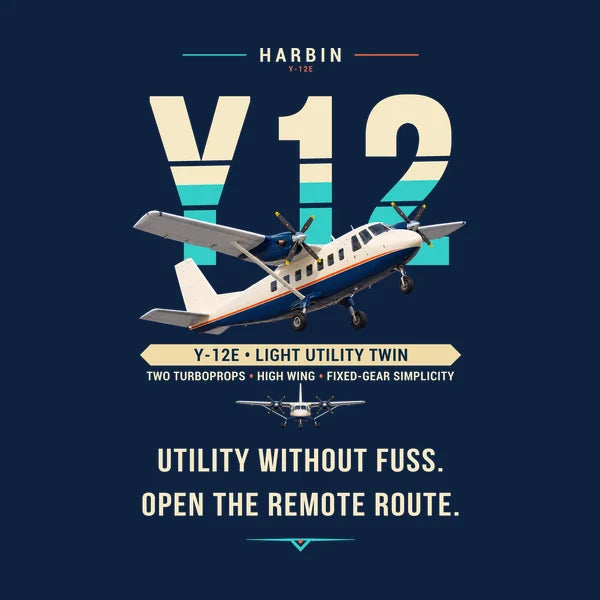 Harbin Y-12E - Original - Card