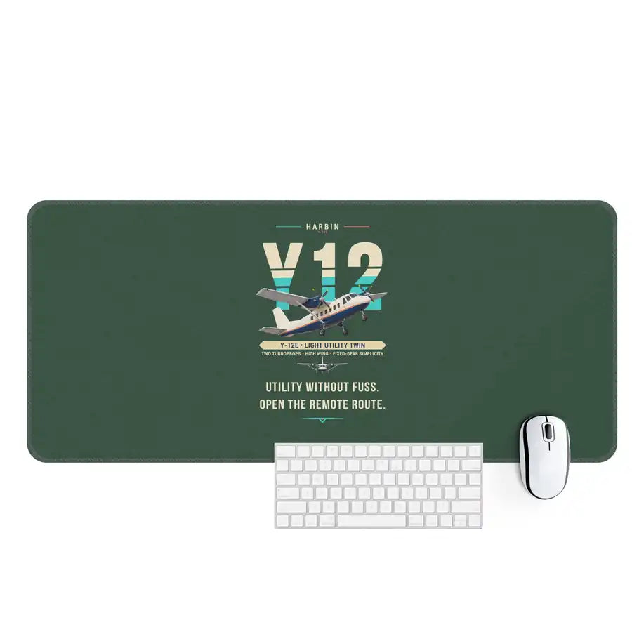 Harbin Y-12E - Original - Desk Mat - Dark Green