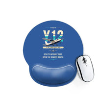 Thumbnail for Harbin Y-12E - Original - Ergonomic Mouse Pad - Blue