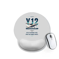 Thumbnail for Harbin Y-12E - Original - Ergonomic Mouse Pad - Light Gray