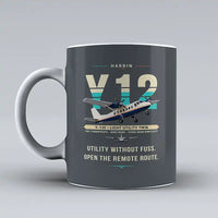 Thumbnail for Harbin Y-12E - Original - Mug - Gray