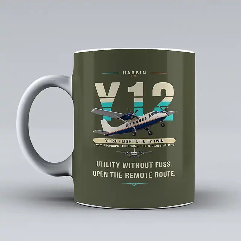 Harbin Y-12E - Original - Mug - Green Army