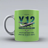 Thumbnail for Harbin Y-12E - Original - Mug - Light Green