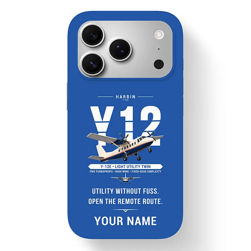 Harbin Y-12E - Original + Name - MagSafe iPhone 17 Pro - Blue