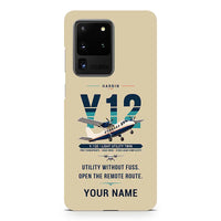 Thumbnail for Harbin Y-12E - Original + Name - Samsung Case - Beige