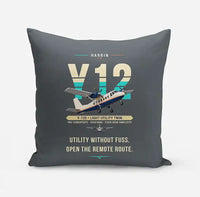 Thumbnail for Harbin Y-12E - Original - Pillow - Gray