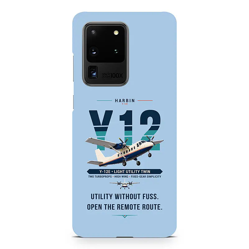 Harbin Y-12E - Original - Samsung Case - Light Blue