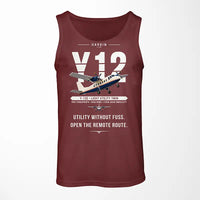 Thumbnail for Harbin Y-12E - Original - Tank Top - Dark Red