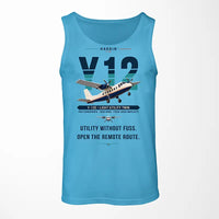 Thumbnail for Harbin Y-12E - Original - Tank Top - Sky Blue