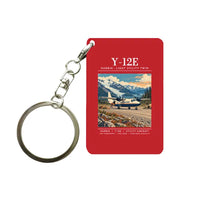 Thumbnail for Harbin Y-12E - Poster - Key Chain - Red