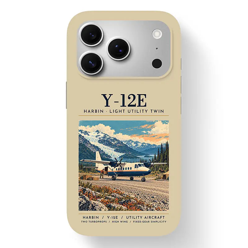 Harbin Y-12E - Poster - MagSafe iPhone 17 Pro - Beige