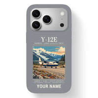Thumbnail for Harbin Y-12E - Poster + Name - MagSafe iPhone 17 Pro - Gray