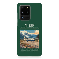 Thumbnail for Harbin Y-12E - Poster - Samsung Case - Dark Green