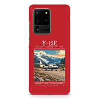 Thumbnail for Harbin Y-12E - Poster - Samsung Case - Red