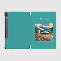 Thumbnail for Harbin Y-12E - Poster - Samsung Tablet - Turquoise