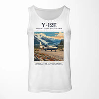 Thumbnail for Harbin Y-12E - Poster - Tank Top - White