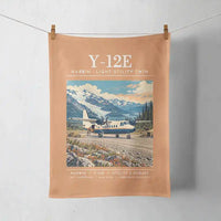 Thumbnail for Harbin Y-12E - Poster - Towel - Orange