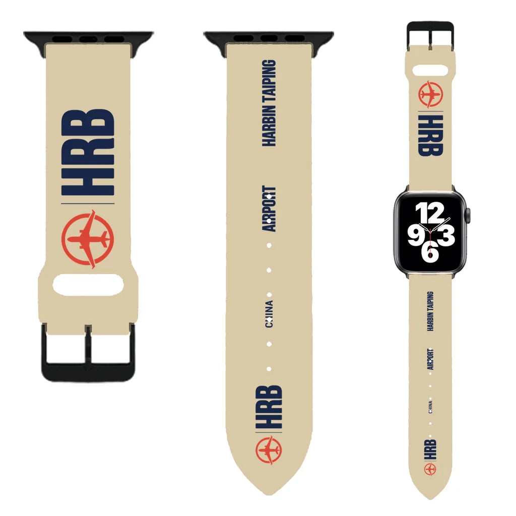 WBV6 | Harbin Taiping International Airport HRB | Beige (Metal Buckle)