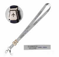 Thumbnail for Harbour Island City Series seat belt lanyard - light gray