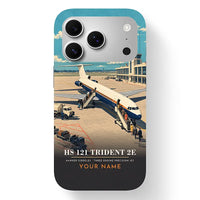 Thumbnail for Hawker Siddeley HS 121 Trident 2E - 3D + Name - MagSafe iPhone 17 Pro - Black