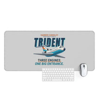 Thumbnail for Hawker Siddeley HS 121 Trident 2E - Cartoon - Desk Mat - Light Gray
