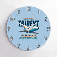 Thumbnail for Hawker Siddeley HS 121 Trident 2E - Cartoon - No Frame - Light Blue